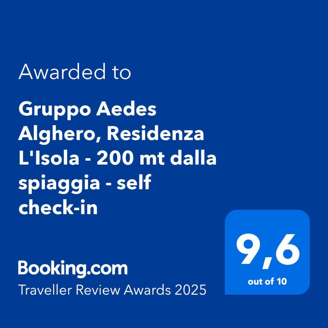 Gruppo Aedes Alghero, Residenza L'Isola - 200 Mt Dalla Spiaggia المظهر الخارجي الصورة